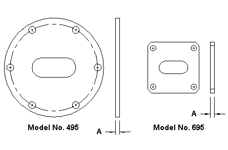 Pressure windows provide a rugged and reliable means of sealing waveguide systems to 30 PSI pressure.  